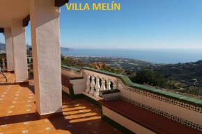 Villa Melín breathtaking views,private heated pool, Torrox